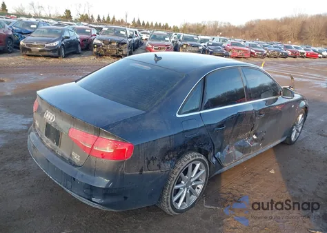 2014 Audi A4 2.0T Premium z USA, uszkodzony, nr VIN WAUFFBFL1EN006256